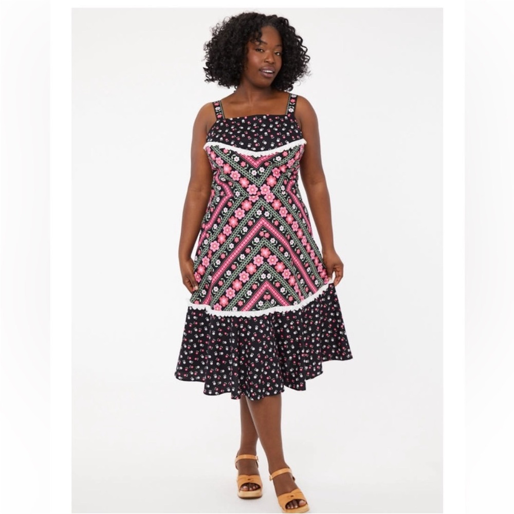 Joanie Clothing Maude Vintage Inspired Midi Dress